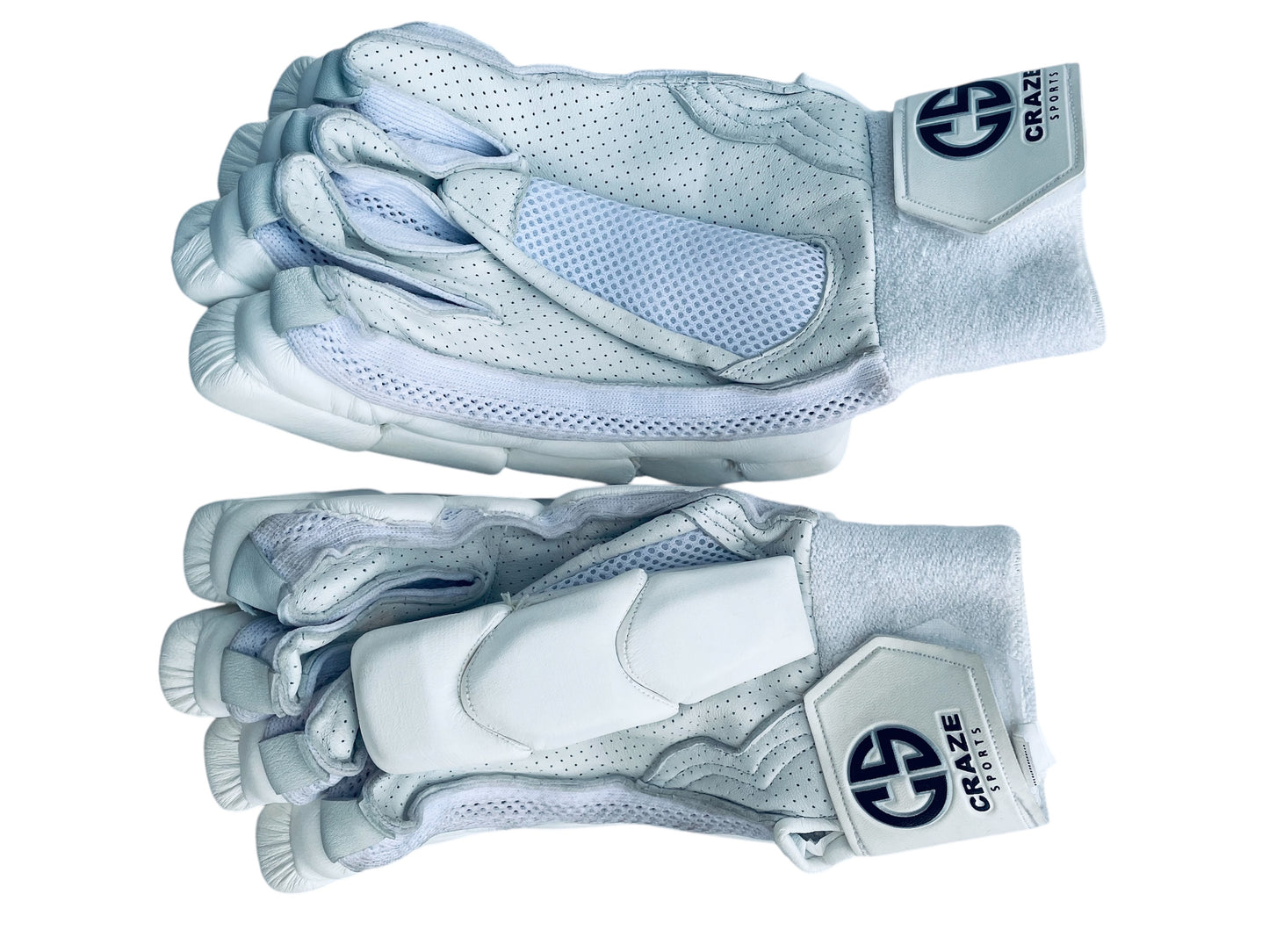 Premium Batting Gloves - White